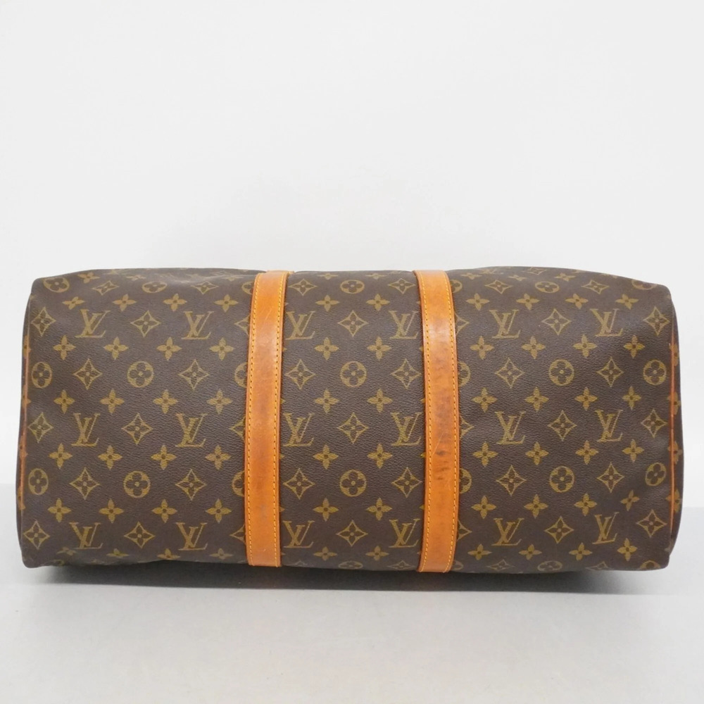 LOUIS VUITTON Authentic Brown Monogram Keepall 50 Boston Bag - Picture 3 of 14
